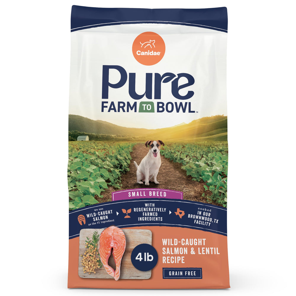 CANIDAE Pure Farm To Bowl salmon-lentejas: ingredientes clave para nutrición equilibrada