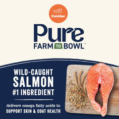CANIDAE Pure fórmula con 10 ingredientes, sin granos innecesarios