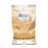 Canine Caviar Free Spirit con pollo y mijo perlado, bolsa de 22 lb, apoyo digestivo suave.