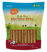 Canine Naturals masticable de res 5 pulgadas para masticación prolongada y limpia dientes
