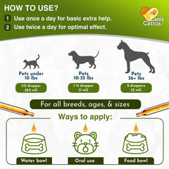Canis&Cattus ingredientes herbales para apoyo inmunitario suave.