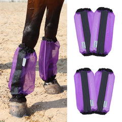 CareMaster mallas para patas de caballo con malla fina, protección y ventilación.
