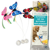 Caroline's Cats mariposa aleteante, juguete para gatos que anima al ejercicio