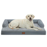 Casa Paw cama ortopédica XXL con espuma tipo panal para descanso estable.