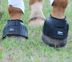 Cashel botas campana de caucho negras, talla L, ideales para uso diario en pistas y campo.