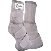 Cashel Crusader protecciones para patas moscas, caballo pony gris, protección estable y cómoda