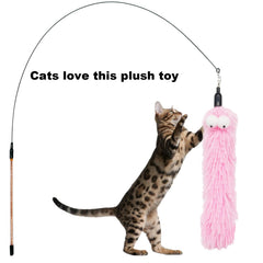 CATENESS repuestos gusano-pluma para gato, complemento universal para varita y juego compartido.