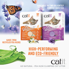 Catit Go Natural textura suave para proteger las patas.