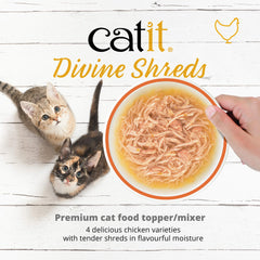 Catit trozos pollo atún zanahoria: ideal para integrar humedad en cada comida.