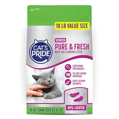 Cat's Pride Arena Premium Ligera en bolsa fácil de verter