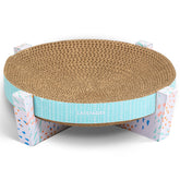 Catstages rascador-sillon-elevado-con-hierba-gatera para juego activo y descanso cómodo.
