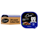 Cesar Lomo en Salsa con pollo para perro adulto, sabor sabroso y digestión suave