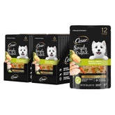Cesar Simply Crafted con pollo y verduras en envase facil de abrir para mezclar