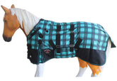 CHALLENGER 1200D cobija para potro, protección contra la lluvia.