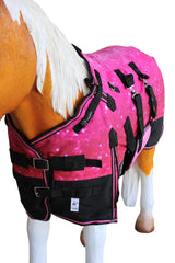 CHALLENGER cobertor para mini pony mantiene el calor sin abultar