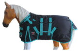 CHALLENGER Manta de Invierno para potro: protección impermeable para climas húmedos