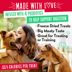 Charlee Bear Bocaditos con patata dulce para sabor natural y nutritivo.