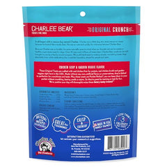 Charlee Bear Premios para perros con pollo hígado y vegetales, sabor suave.