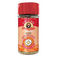 Charlee Bear Necessities aderezo liofilizado para inmunidad en perros.