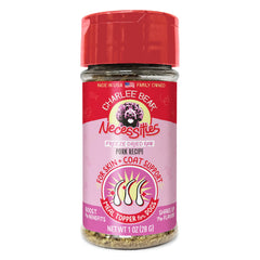 Charlee Bear Necessities empaque visible para mantener la frescura del alimento.