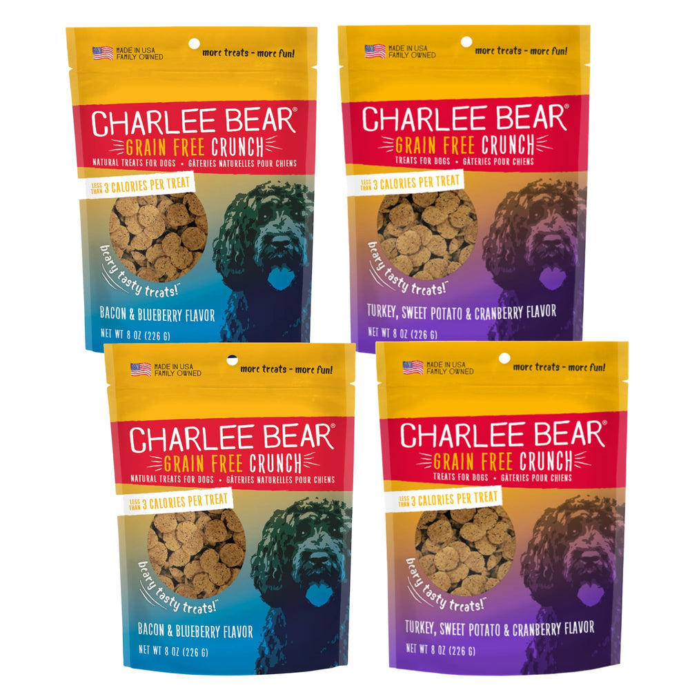 Charlee Bear premios entrenamientos crujientes, 3 kcal por golosina para refuerzo diario