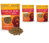 Charlee Bear Premios de entrenamiento con pollo, refuerzo positivo diario.