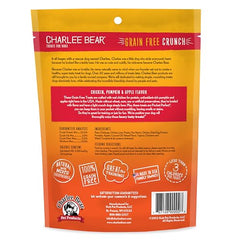 Charlee Bear trozos de pollo; premio sabroso para refuerzo positivo.