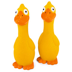 CHIWAVA Pato de látex no tóxico para juego seguro.
