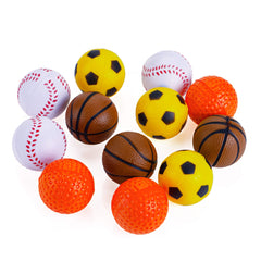 CHIWAVA pelotas de goma suave 1.6 pulgadas azul para juego interior silencioso.