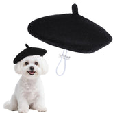 Boina choyaxo para perro con estilo artístico, ideal para salidas y fotos.