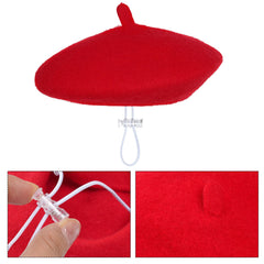 Boina decorativa de Choyaxo para perro, añade encanto divertido.