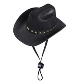 Choyaxo sombrero vaquero negro para mascota, perfecto para fotos divertidas