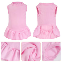 Vestido para perro sin mangas de Choyaxo en negro: ideal para salidas rápidas.