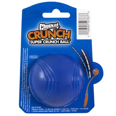 Chuckit! Crunch Ball: durabilidad de caucho sintético para juego duradero.