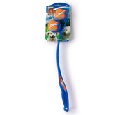 Chuckit! Duo 22M ofrece lanzamiento doble de bolas para sesiones de juego prolongadas.