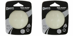 Chuckit! Max Glow Ball Mediana, balón luminoso para juegos nocturnos y localización fácil