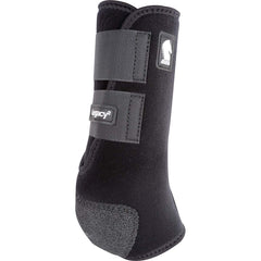 Classic Equine Legacy2 protección ante impactos, vista frontal, diseño robusto para maniobras intensas