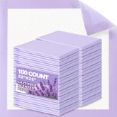 Pañitos de entrenamiento CLEAN SPACES con lavanda, ideal para cachorros.