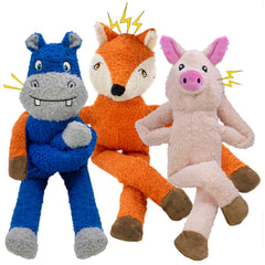 CneeeeeB cerdo rosa: peluche suave ideal para juego cercano y mordisqueo ligero.