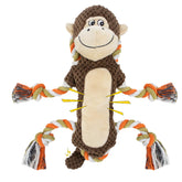 CneeeeeB juguete monito con chirrido para estimulación auditiva.
