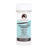 COAT DEFENSE, polvo diario para caballos aplicado al pelaje para aliviar picazón natural.