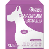 COCOYO pañales para perros femeninos con ajuste cómodo para paseos.