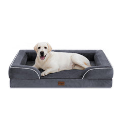Cama ortopédica Comfort Expression XL vista frontal, ideal para perros grandes y confort duradero.