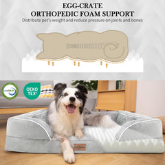 Diseño de cuatro lados de Comfort Expression que ofrece sensación de seguridad al dormir.