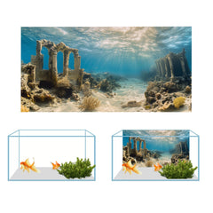 COMSUN fondo acuario: tapizado de poliéster duradero mantiene la imagen.