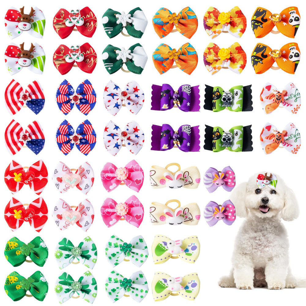Lazo para perro COMSUN de Navidad: accesorio festivo para fotos