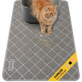 Conlun Tapis Litière – grille PVC capture efficacement les grains hors de la caisse.