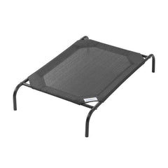 Coolaroo cama elevable para perro con tejido ventilado que favorece la circulación del aire.