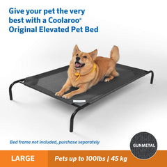Coolaroo Cubre Cama Elevada Original: lavable con manguera, mantenimiento sencillo.