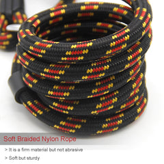Coolrunner cuerda-nylon-alta-densidad-5ft ofrece durabilidad y resistencia durante entrenamientos.